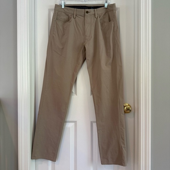 Vineyard Vines On The Go Pants Performance Stretch Size 32x32 - Picture 2 of 8